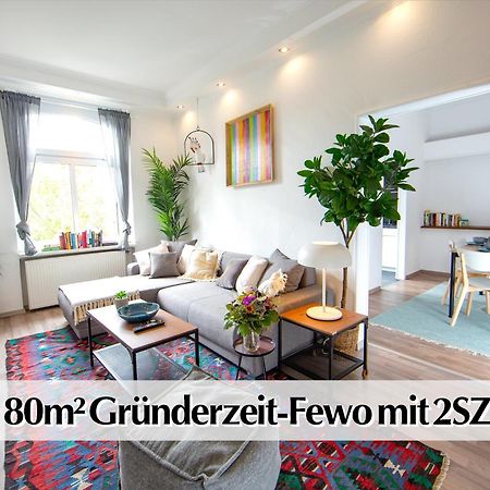 80M2 3R Wohnung Mit Privatem Parkplatz, Kingsize Betten, Smart-Tv, Etc Erfurt Bagian luar foto
