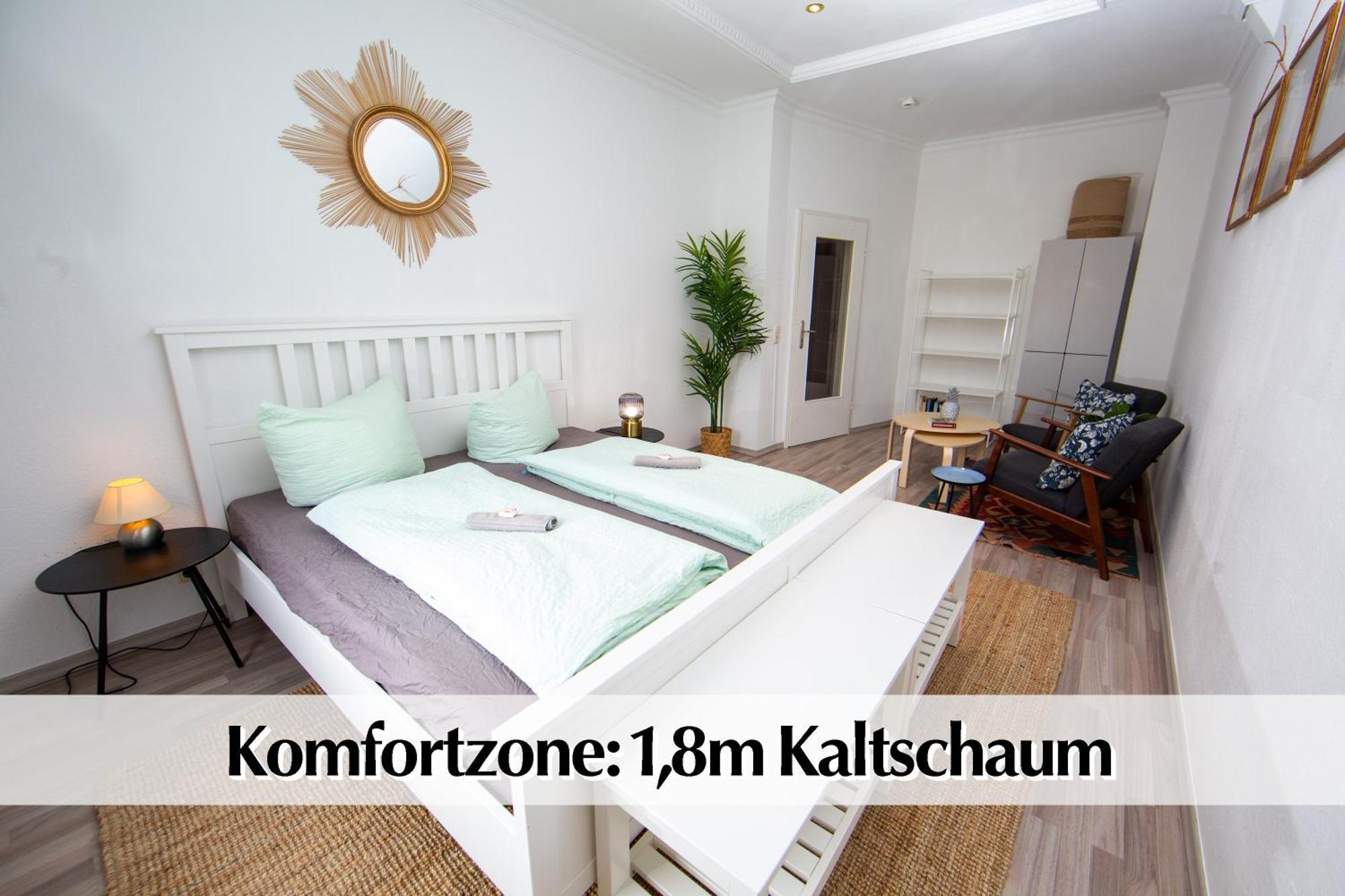 80M2 3R Wohnung Mit Privatem Parkplatz, Kingsize Betten, Smart-Tv, Etc Erfurt Bagian luar foto